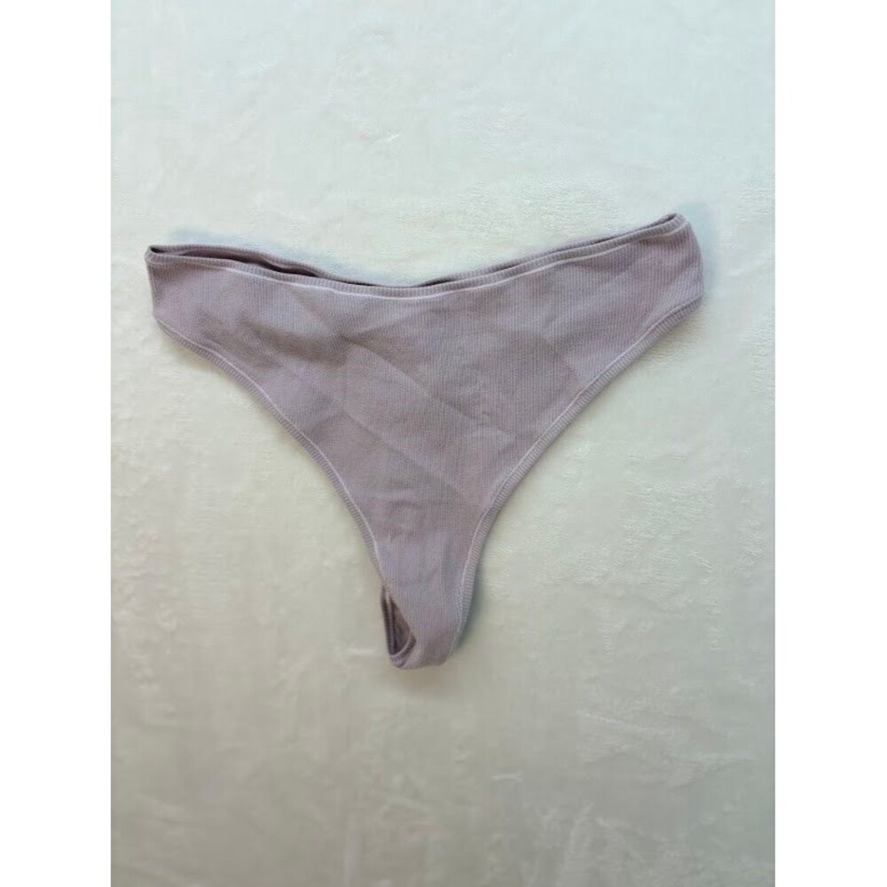 SKIMS Women's Shine Foundations Thong Size 3X Iris Mica Style: PN-DTH-0812